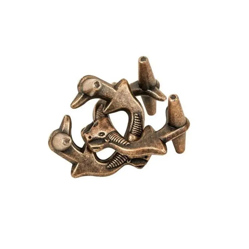 Classic Metal Brain Teaser Puzzles Game Toy for Adults Kids