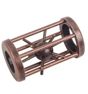 Classic Metal Caged Puzzle Game Toys for Adult Children