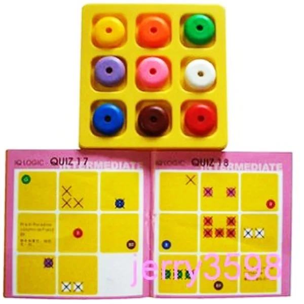 Classic Kids Logic Game Puzzle Mind Brain teaser Educational Puzzles for Children Adults