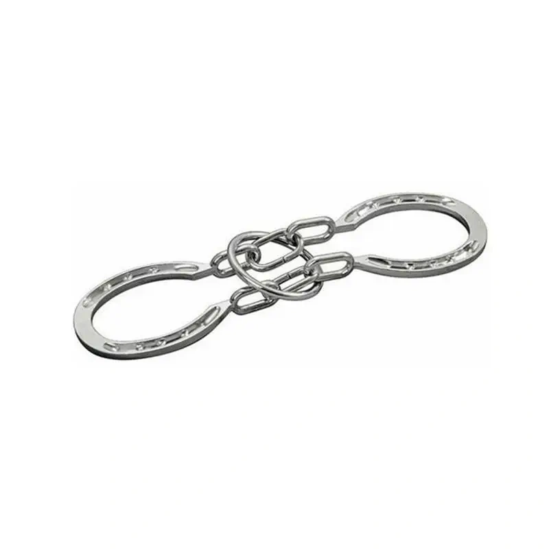 Classic Mind Brain Teaser Ring Toys Iron Metal Horseshoe Puzzles Game for Adults Children