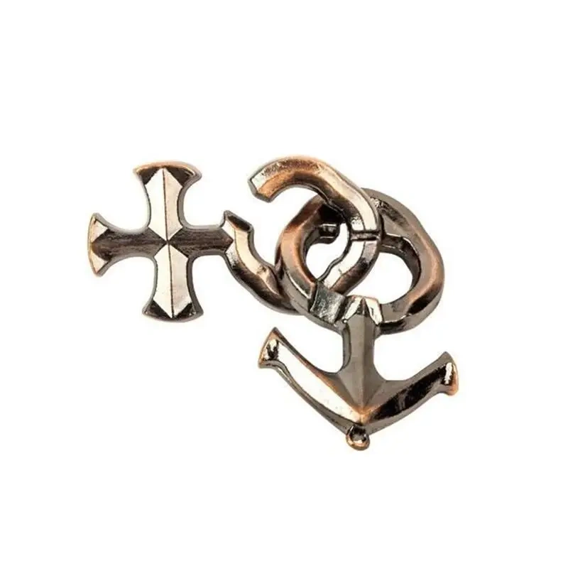 Classic Metal Brain teaser Educational Puzzle Game Toys