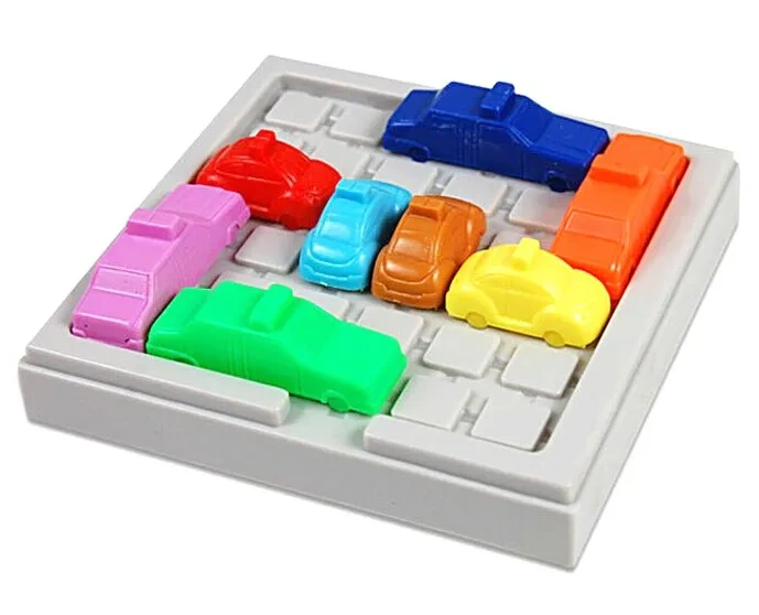 Quality Plastic Logic Puzzle Mind Brain Teaser Beads Tangram Puzzles Game Gift for Children Adults