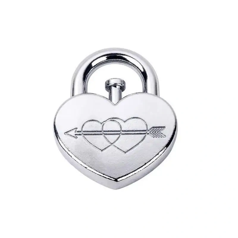 Heart-shaped Metal Lock Brain Teasers Puzzle Game for Adults