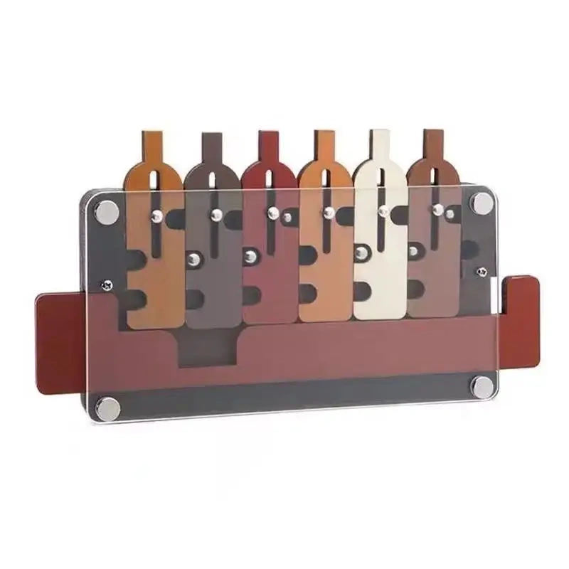 Classic Intelligence Wooden Brain Teasers Maze Puzzles The Waiter's Tray