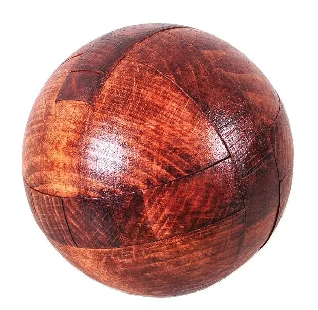 Classic Ball-shaped Wooden Burr Puzzles Game for Adults Kids