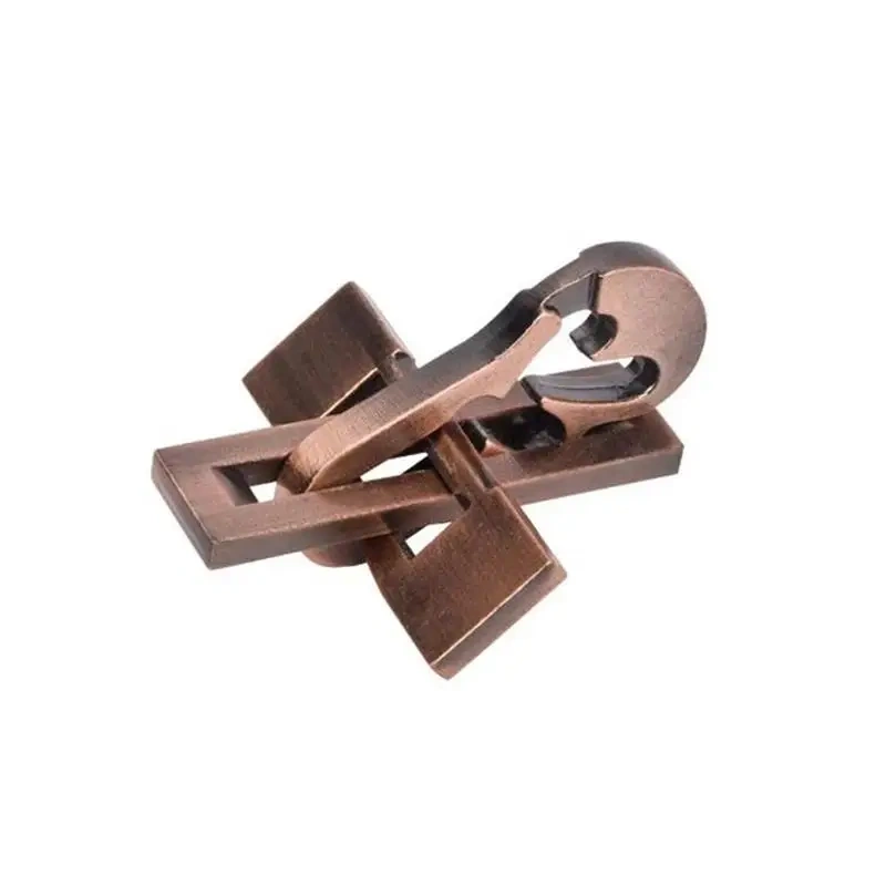 Metal Puzzle game Classic zinc alloy Mind brain teasers for Young and Old