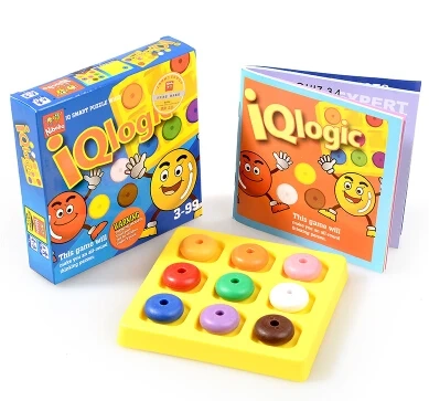 Classic Creative Puzzle Mind Brain Teaser Kids Logic Educational Puzzles Game Toys for Children Adults