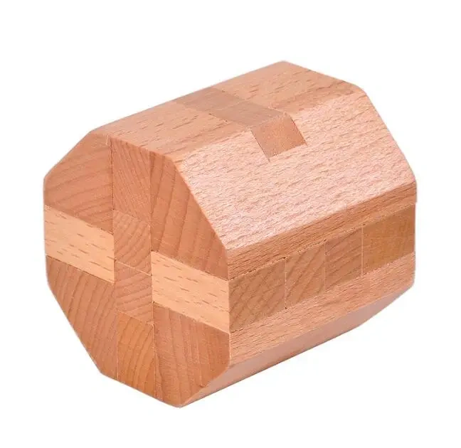Quality Beech Wood Intelligence Interlocking Puzzle for Adults Children