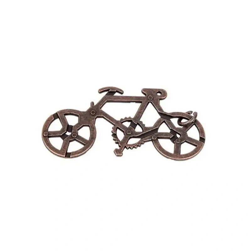 Metal Bike Puzzle Game Classic Zinc alloy brain teaser Mind Puzzles Game Gift