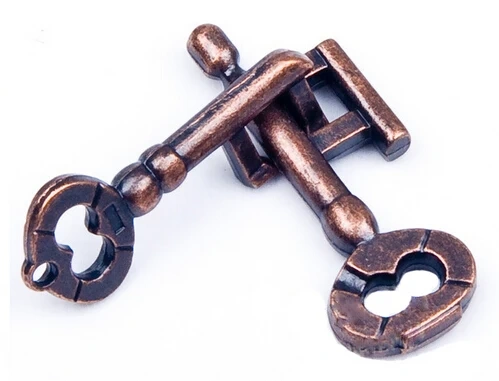 Desk Novelty Metal Brain Teaser Puzzle Game for Adults Children