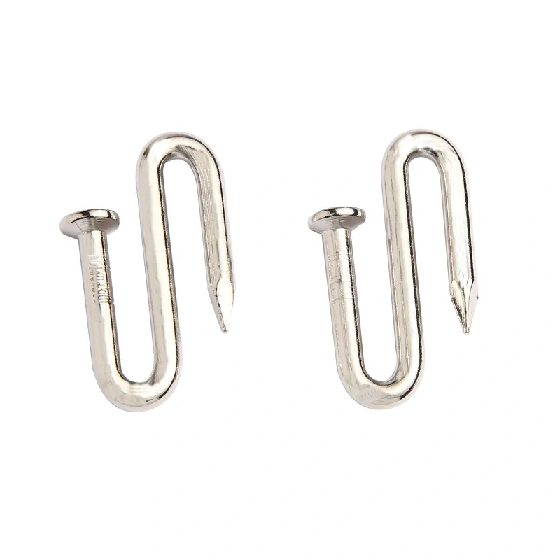 Classic Nail-shaped Metal Brain Teasers Magic Iron Wire Puzzle Game