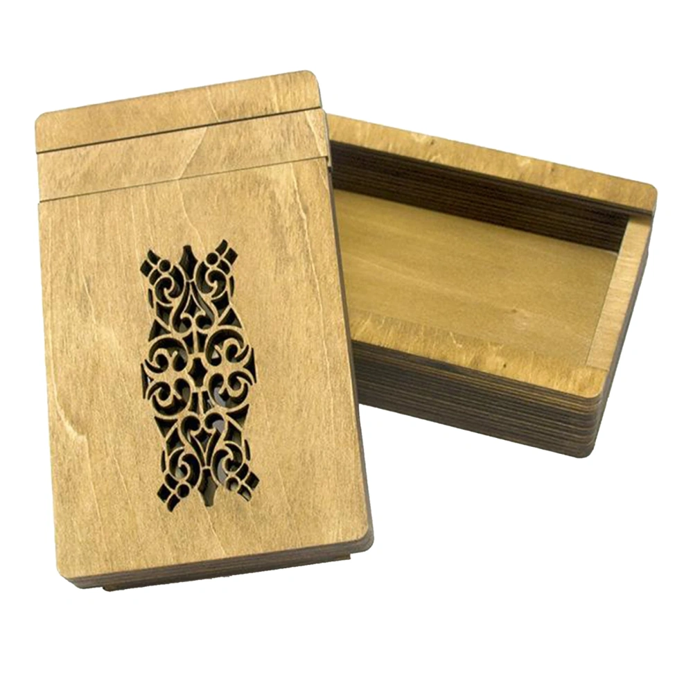 Dest Novelty Challenging Magic Wooden Secret Box Puzzle Logic Brain Teasers Wood Puzzles Game Gift for Adults