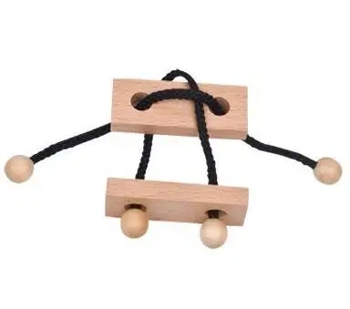 Classic Wooden Puzzle Mind Brain Teasers Burr Interlocking Puzzles Game Luban Kongming Lock Toy for Adults Children