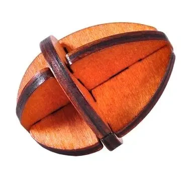 Classic Wooden Brain Teaser Wood Burr Puzzles Game for Adults Kids