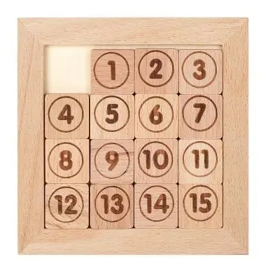 Wooden Board Puzzle Kids Educational Math Tangram Puzzles Game Toys for Adults Children