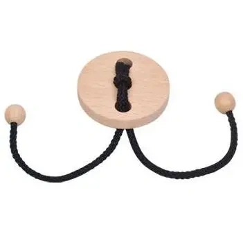 Classic Wooden Puzzle Mind Brain Teasers Burr Interlocking Puzzles Game Toys for Adults Children