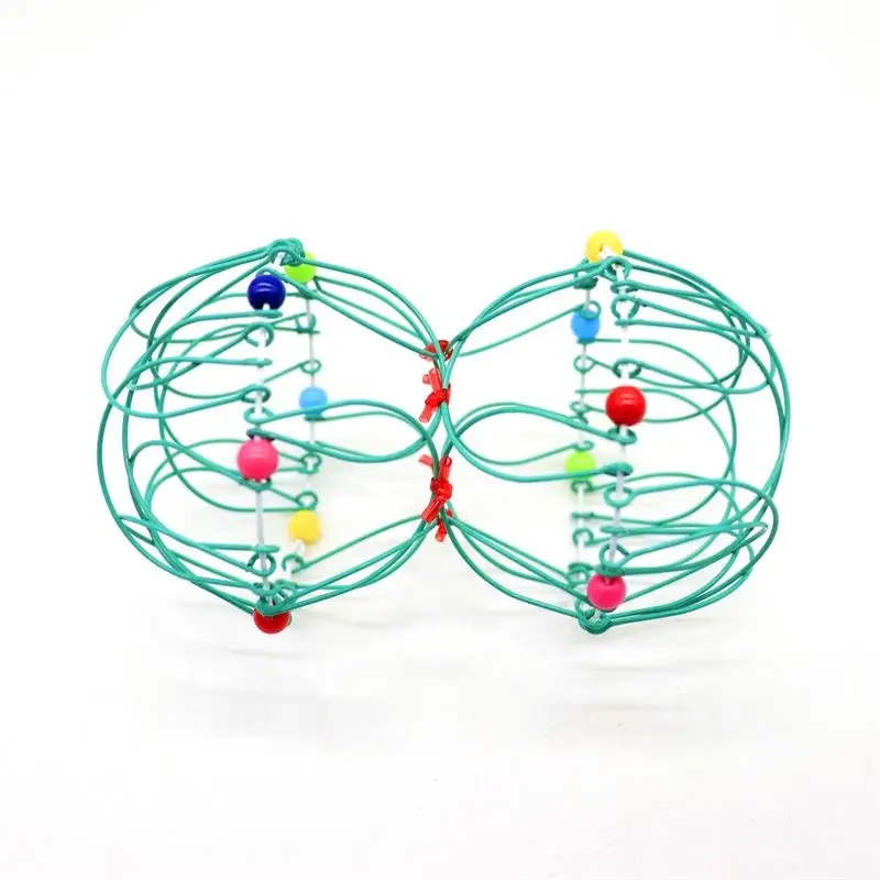 IQ Magic Metal Wire Brain Teaser Puzzles Traditional Educational Game Toys for Children Random Color
