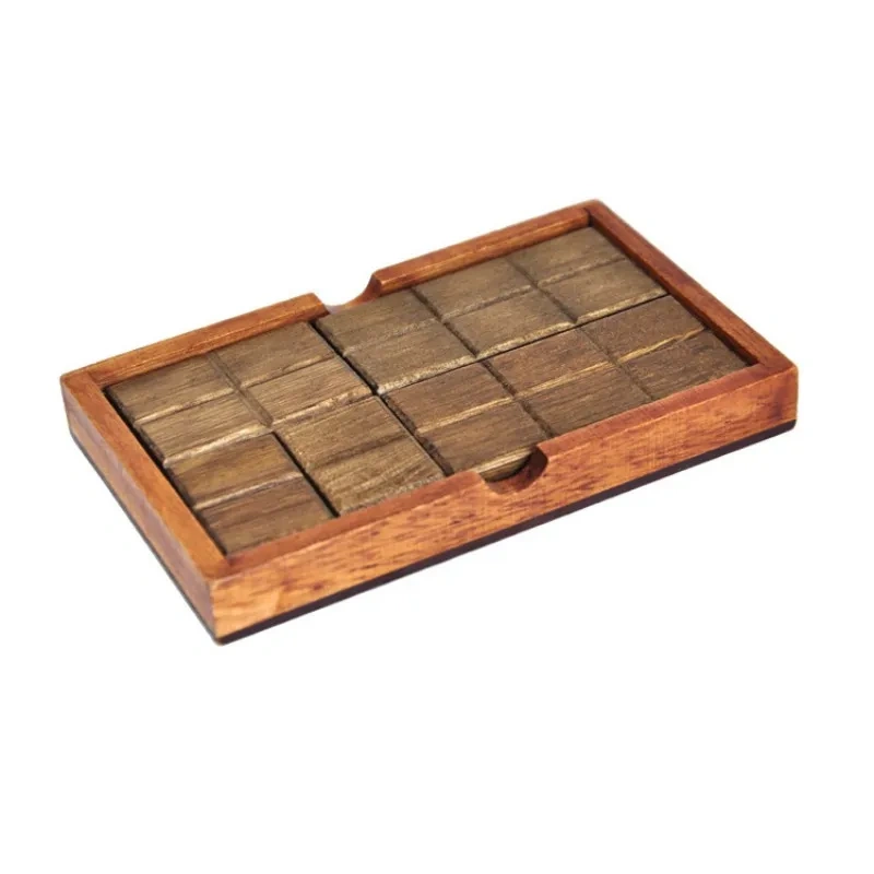 Intelligence Brain Teaser Magic Wooden Puzzle Game for Adults and Kids