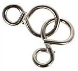 Classic Metal Puzzle Magic Wire Brain Teaser Puzzles Game for Kids