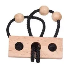 Classic Wooden Puzzle Mind Brain Teasers Burr Interlocking Puzzles Game Luban Kongming Lock Toy for Adults Children