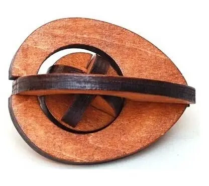 Classic Wooden Brain Teaser Wood Burr Puzzles Game for Adults Kids