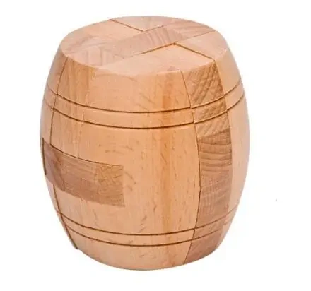Classic Wooden Puzzle Mind Brain Teasers Burr Interlocking Puzzles Game Toys for Adults Children