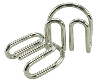 Classic Metal Puzzle Magic Wire Brain Teaser Puzzles Game for Kids