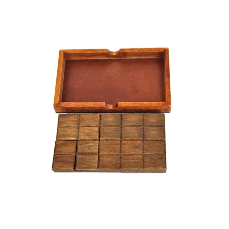 Intelligence Brain Teaser Magic Wooden Puzzle Game for Adults and Kids
