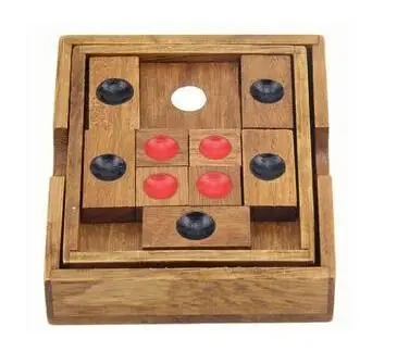 Wooden Board Puzzle Kids Educational Math Tangram Puzzles Game Toys for Adults Children