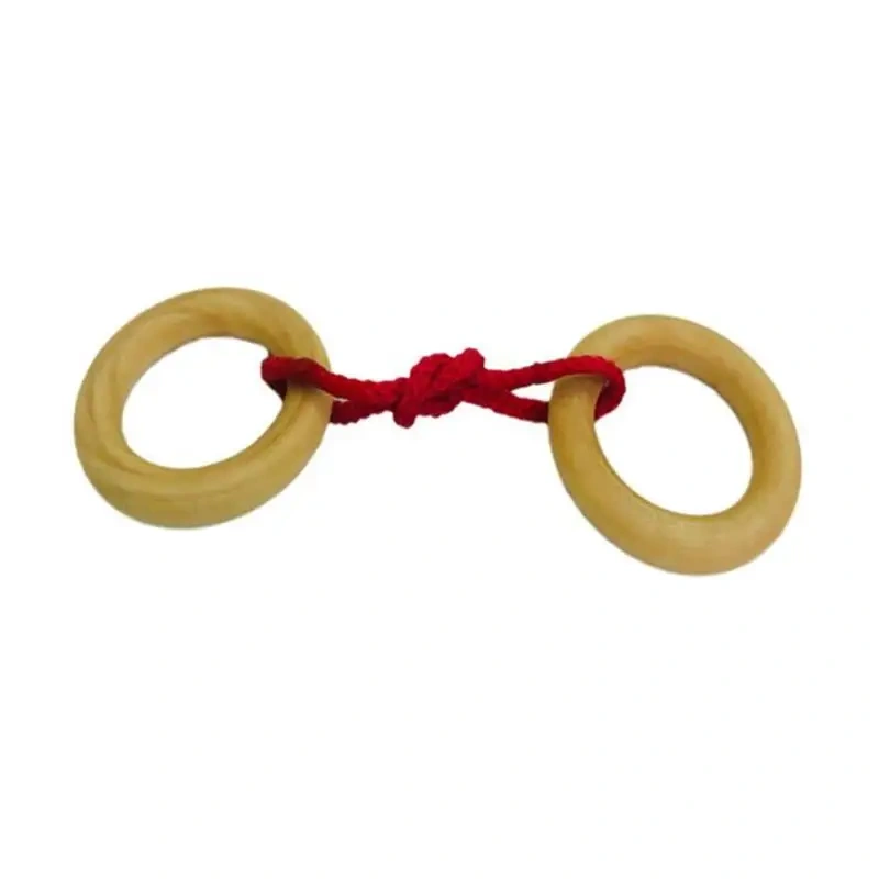 2022 New Mind-stimulating Wooden Rings Rope Puzzle Logic Brain Teasers Puzzles Game