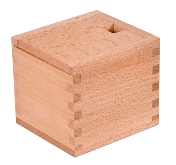Desk Novalty BOX Cubes Puzzle Test Mind Game Brain Teaser Puzzles for Adults and Kids