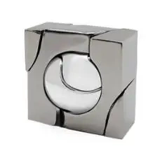 Desk Novelty Metal Brain Teaser Puzzle Game for Adults Children