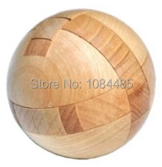 4PCS/Lot 3D Wooden Puzzle Brain Teaser Interlocking Burr Puzzles Game Toy for Adults Children Kids