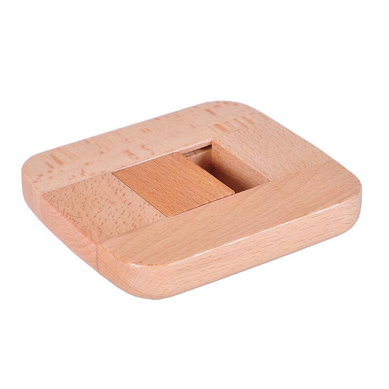 Classic Wood Game Mind Brain Teaser Beads Wooden Puzzle for Adults Children