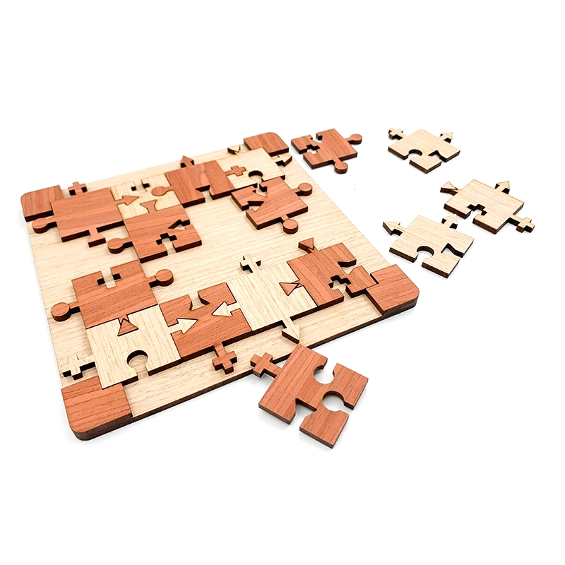 Challenging Master Puzzle Mind Wooden Brain Teasers Game