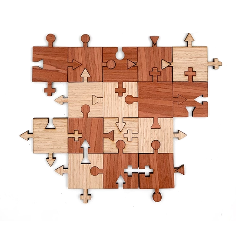 Challenging Master Puzzle Mind Wooden Brain Teasers Game