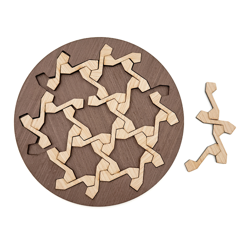 6 Sterne Puzzle Mind Brain Teasers Logic Wooden Puzzles
