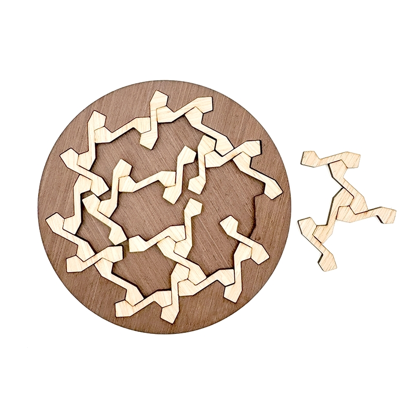 6 Sterne Puzzle Mind Brain Teasers Logic Wooden Puzzles