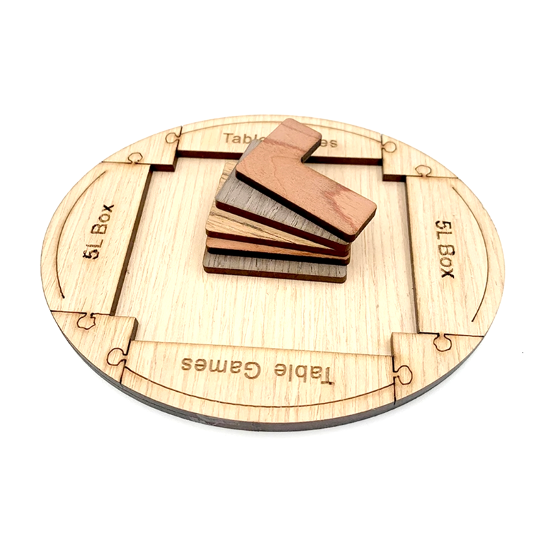 5L-Box Puzzle Challenging IQ Wooden Brain Teasers Puzzle Game