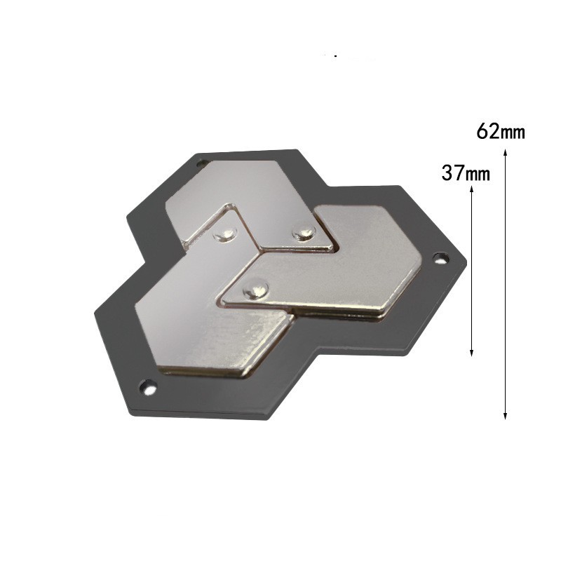 Metal Hexagon Puzzle – Slide & Rotate Logic Brain Teaser Game for Adults
