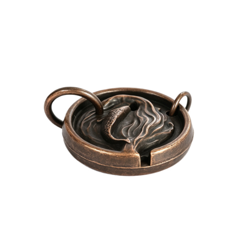 Metal Medal Puzzle – The Legend of the Ring & Salmon Brain Teaser