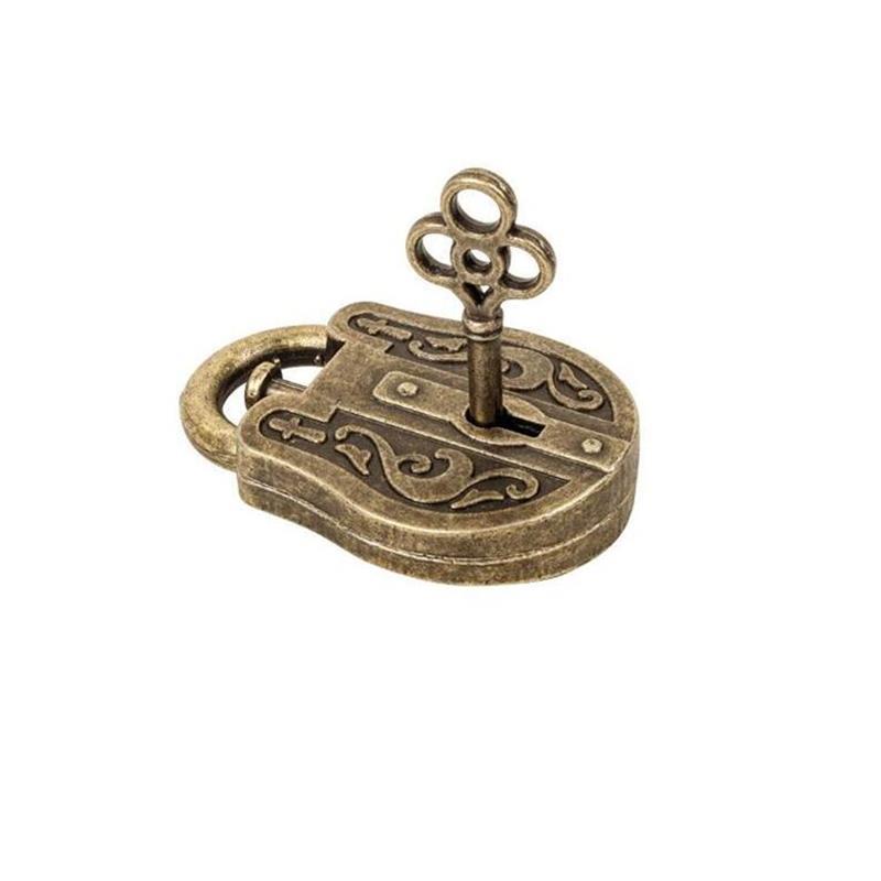 Metal Tricky Lock Puzzle – Mechanical Brain Teaser for Adults