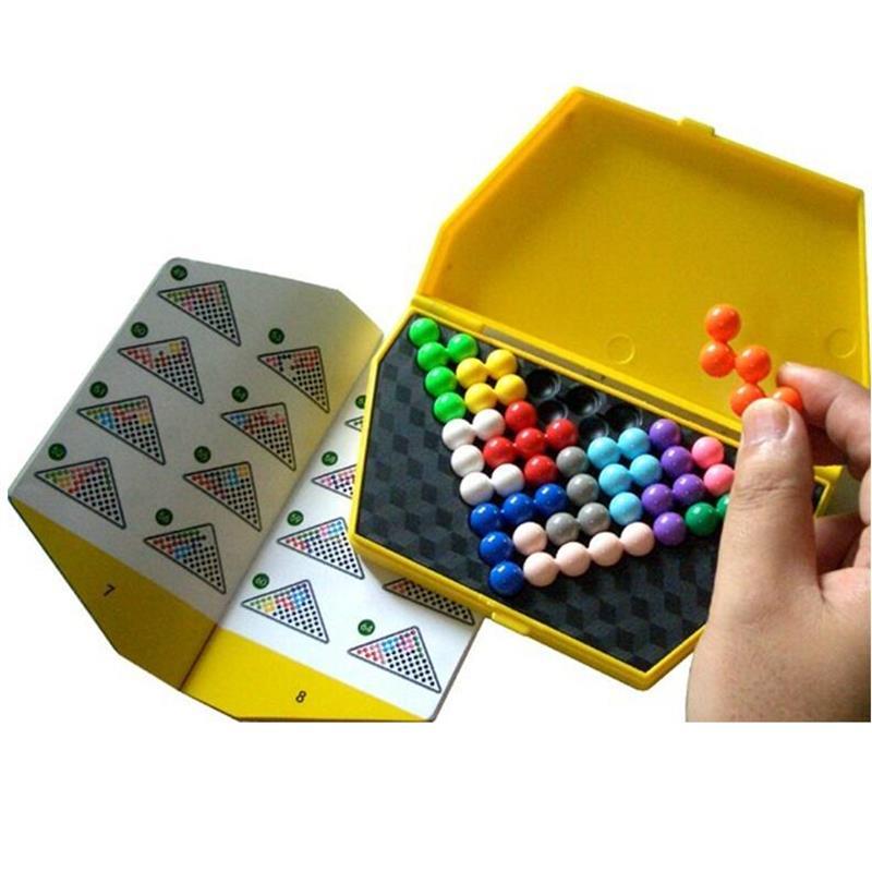 Smart Pyramid Puzzle – 12-Piece IQ Educational Logic Brain Teaser for Kids & Adults