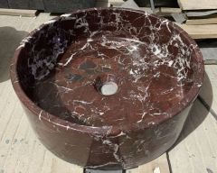 Rosso Levanto Sink