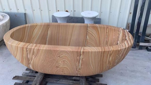 Natural Sandstone Bathtub