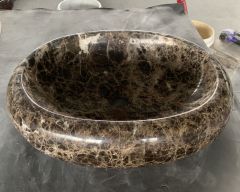 Dark Emperador Sink