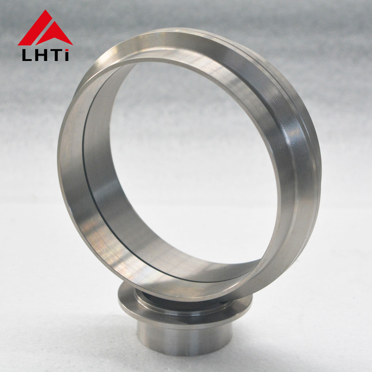 Titanium Customizable 2~5inch Standard Type Spring Clamp Titanium V-Band Flange with Quick Release Clamp V-type Flange Kit for Cars Downpipe