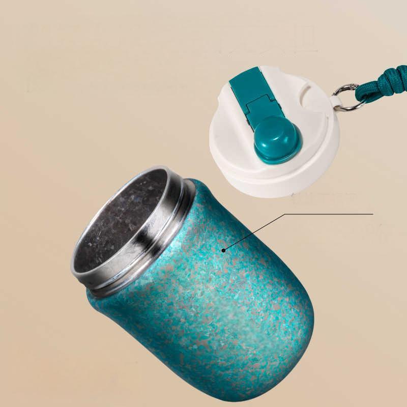 Titanium coffee cup