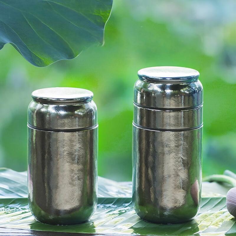 Titanium thermos cup