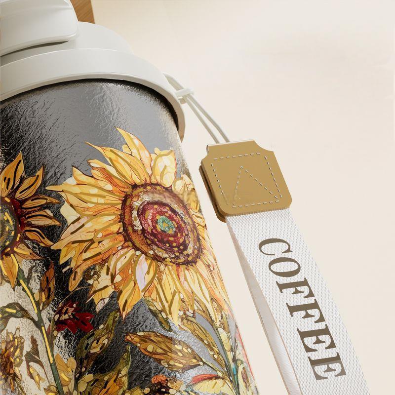 Titanium coffee cup
